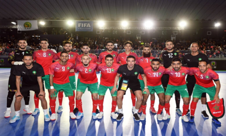 المنتخب المغربي بطلا