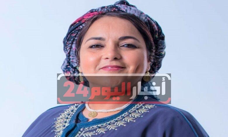 الفنانة السعدية أزكون