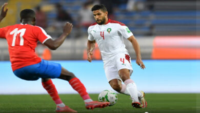 المغرب تعزز الصدارة فى تصفيات أمم أفريقيا 2023 بثنائية ضد ليبيريا